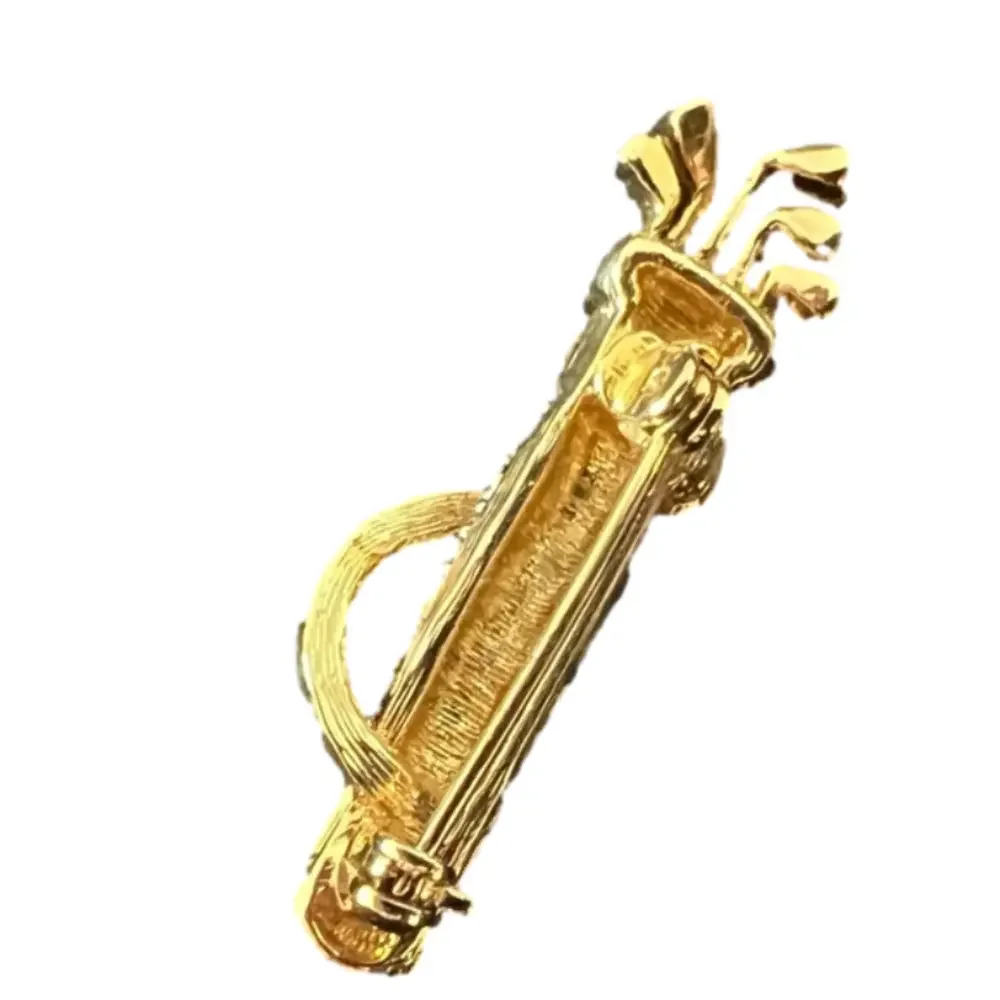 N/A golf brooch